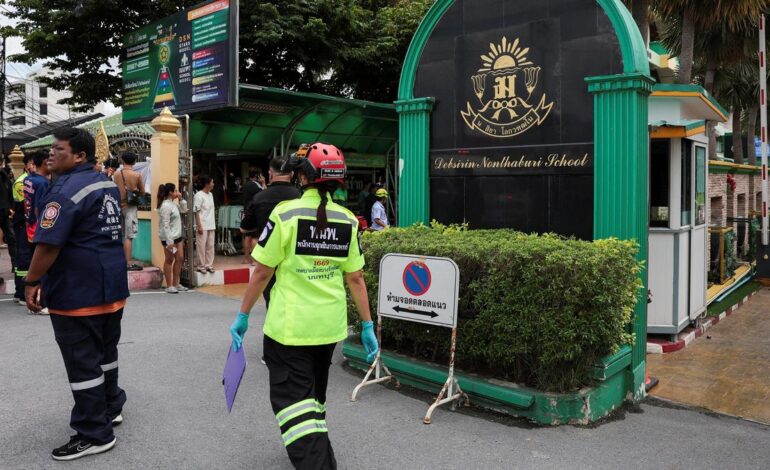 Thailand school shooting LIVE updates: Teacher and gunman dead, four injured in shooting, police say