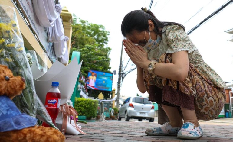 Accused Thai school shooter had watched violent content online, police say