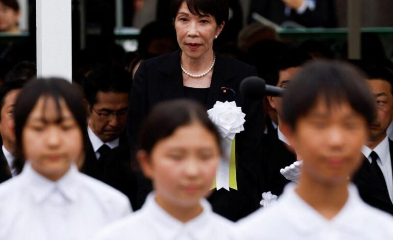 Taiwan representative in Japan boycotts Nagasaki bombing anniversary ceremony over seating