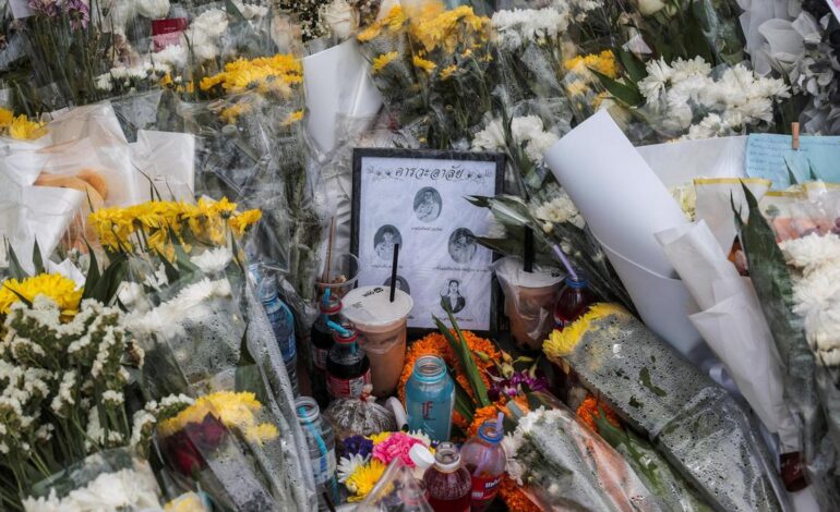 Thai Government vows tougher gun controls after 2 deadly shootings near Bangkok