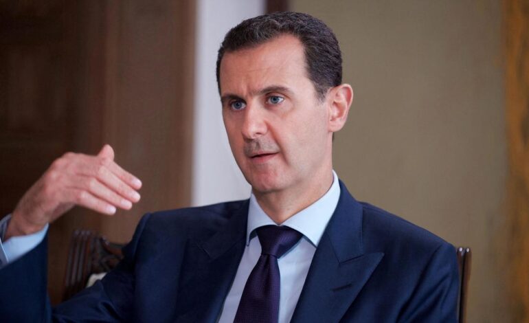 Syria sentences former president Bashar al-Assad to death over killings, torture
