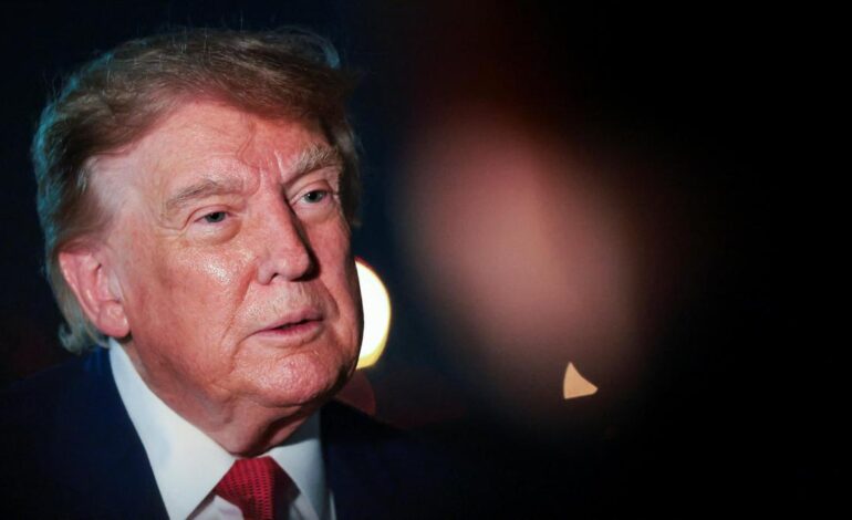 Trump’s secret plane swap triggers questions and confusion