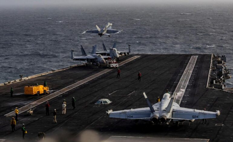 Trump dismisses concerns over conditions on U.S. aircraft carrier