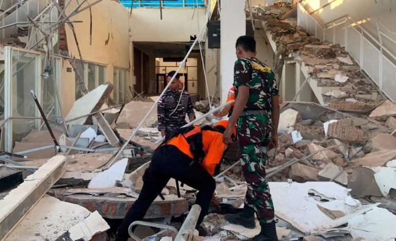 Magnitude 6.0 earthquake strikes Minahassa Peninsula; third to strike Indonesia