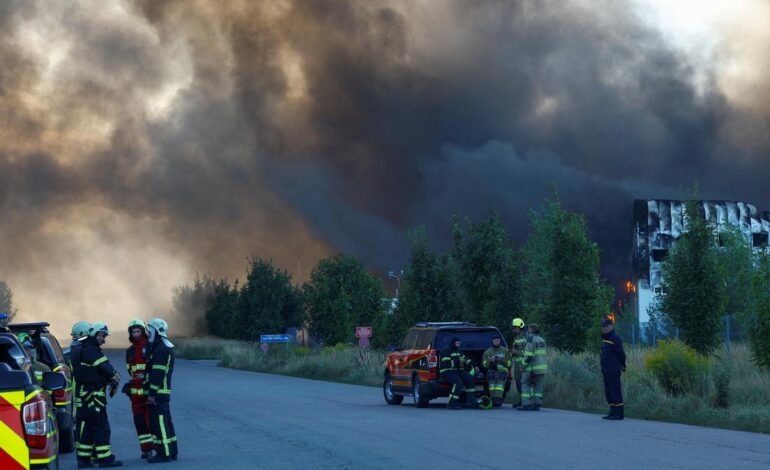 Russia hit Ukraine with dozens of missiles, 168 drones in overnight attack, Ukrainian air force says