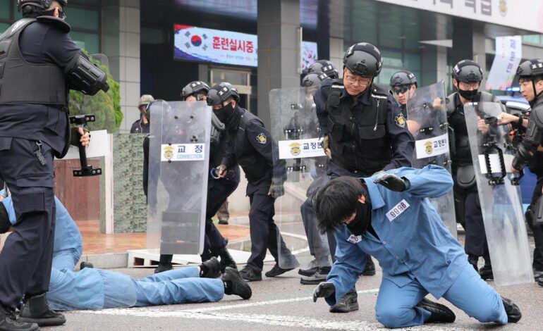 U.S., South Korean militaries wrap up drills early, day after North’s missile barrage