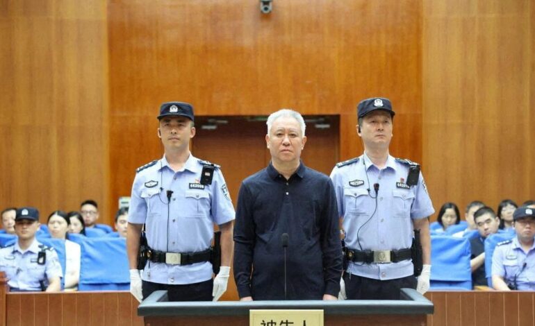 Chinese court sentences founder of troubled property developer Evergrande to life in prison
