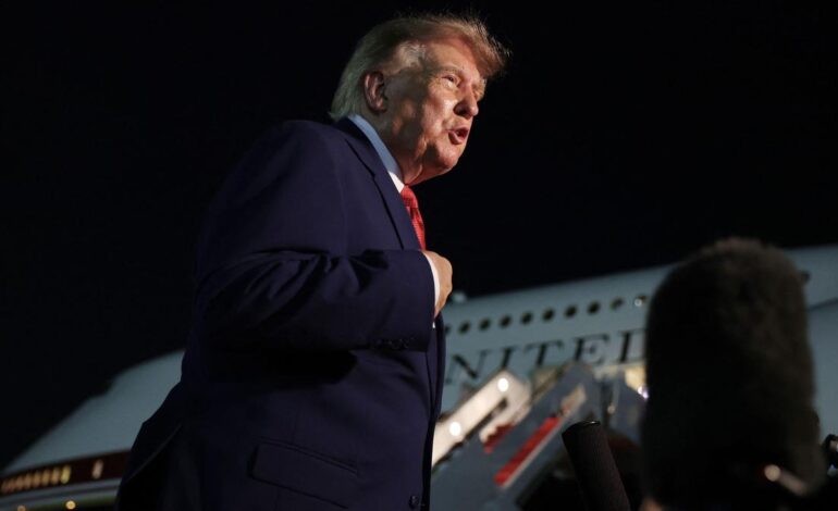 Trump says he slipped away from Air Force One in Turkey due to threat