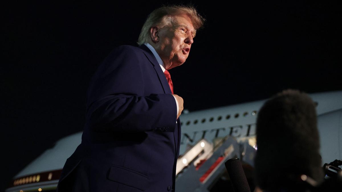 Trump says he slipped away from Air Force One in Turkey due to threat