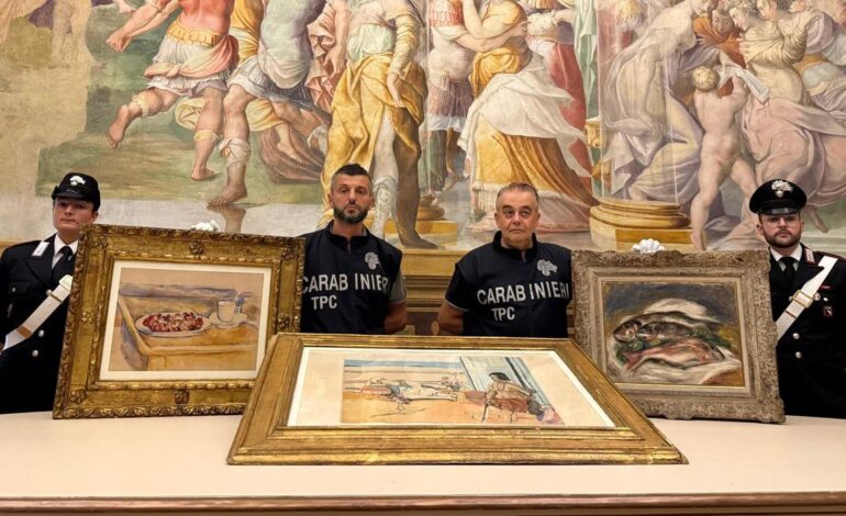 Italian police recover stolen Renoir, Cézanne and Matisse artworks worth millions