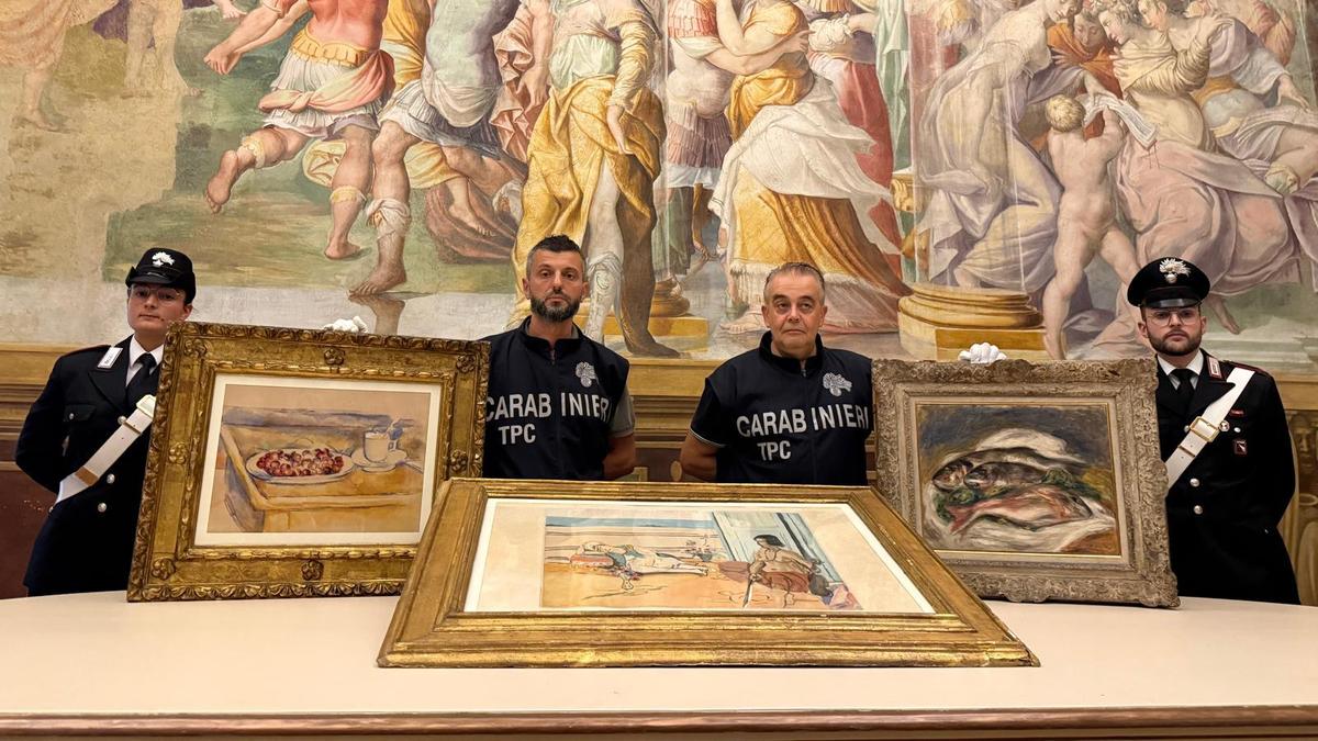 Italian police recover stolen Renoir, Cézanne and Matisse artworks worth millions