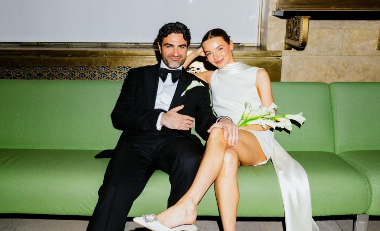 Adam Baidawi and Alex Marxsen’s New York Wedding Was a Love Letter to Their New Home City