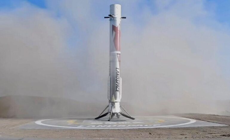 China successfully recovers rocket stage on land for first time