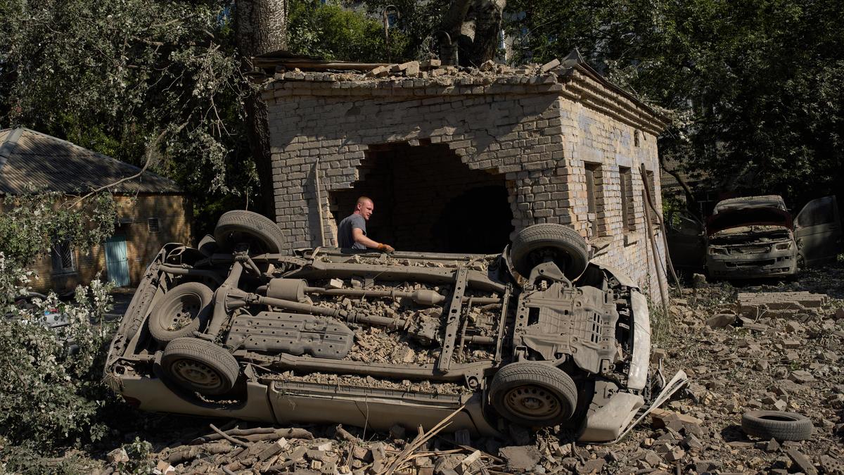Russian missile, drone barrage kills at least 16 in Ukraine’s Kyiv region