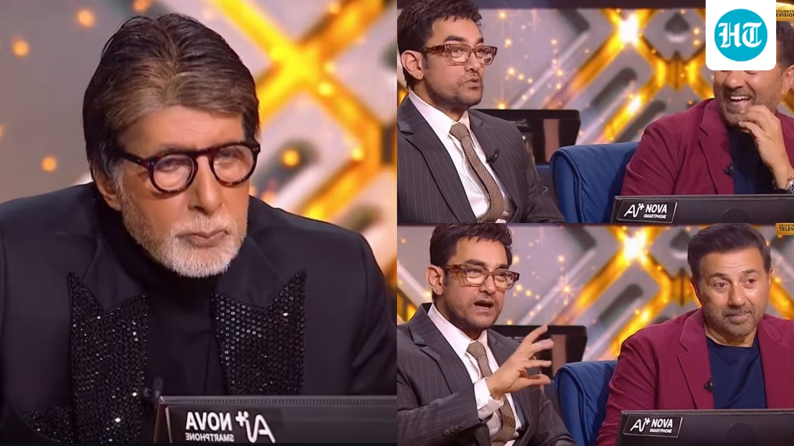Aamir Khan, Sunny Deol question Amitabh Bachchan over KBC 18’s ‘Sochna Padega’ theme; Big B has a witty reply. Watch