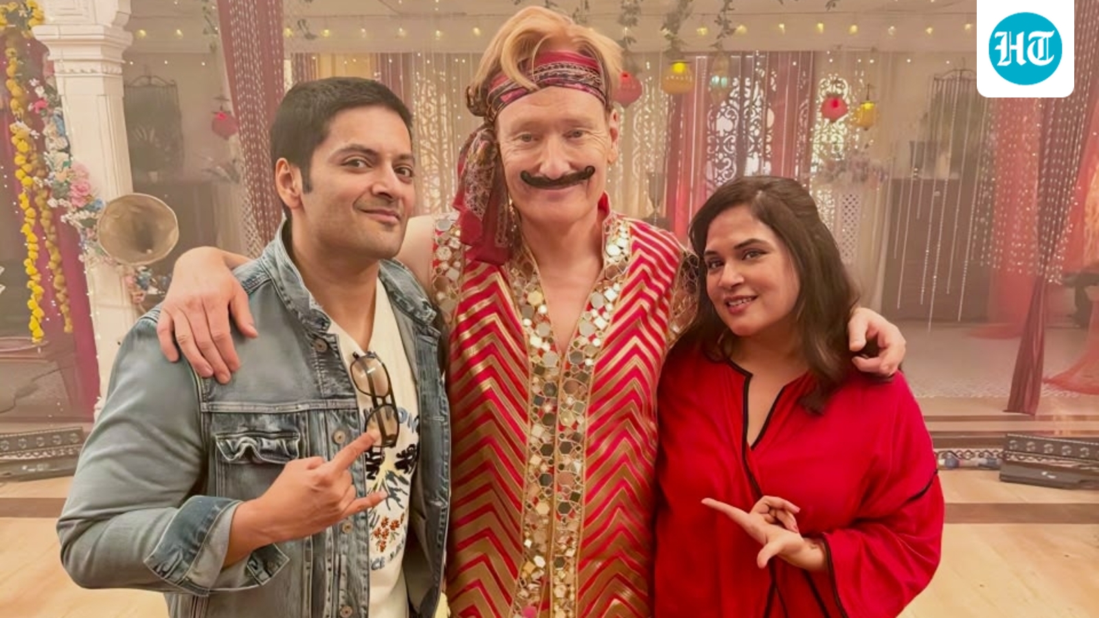 Conan O’Brien learns Bollywood dance, jokes with Richa Chadha, Ali Fazal in season 3 trailer of his travel show. Watch