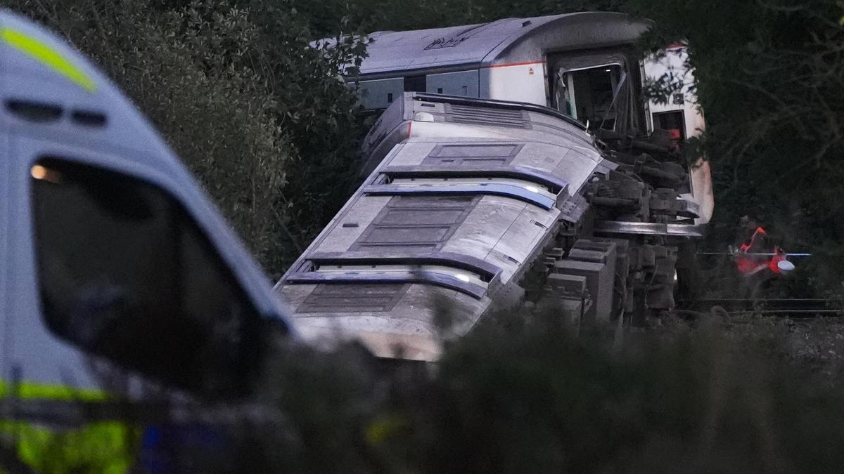Two severely injured as train derails in southeast England