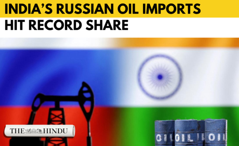 Watch: India’s Russian oil imports hit 48% as U.S. readies 100% tariffs