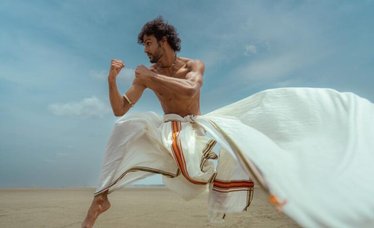 National Handloom Day: The dhoti gets a Santhali spin