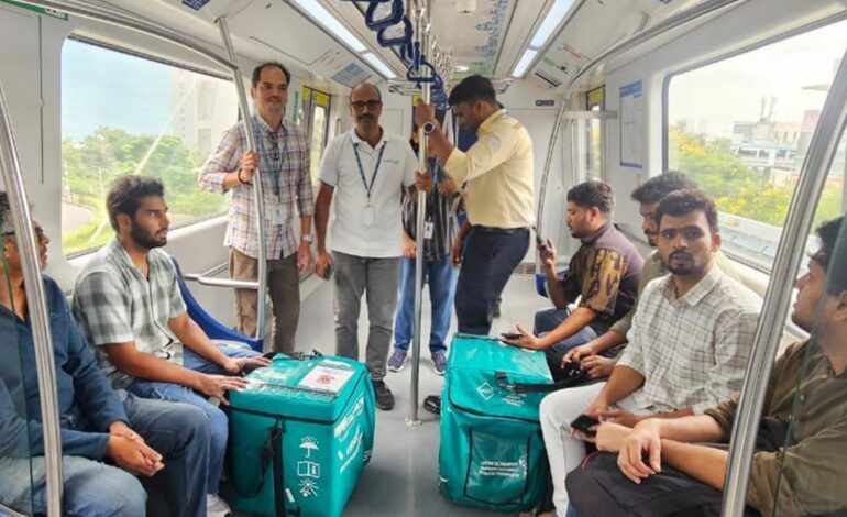 Donor heart and lungs transported by Hyderabad Metro, 14 km covered in 25 minutes