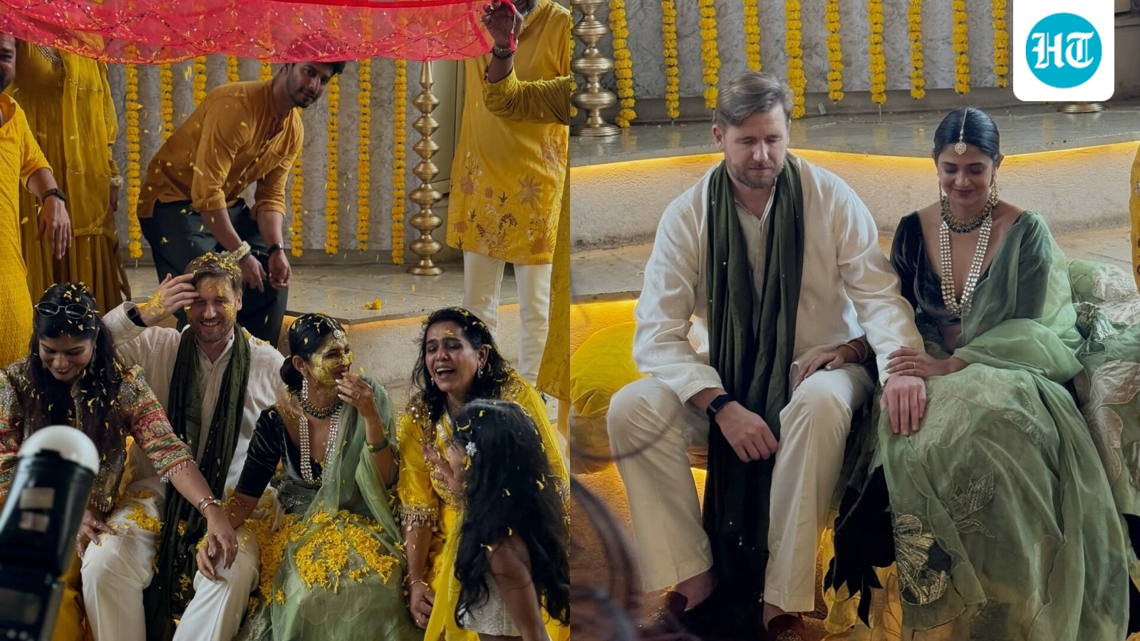 Jennifer Winget shares unseen haldi photos with William Ishmael, friends Karan Wahi, Harleen Sethi: ‘Luckiest ever’