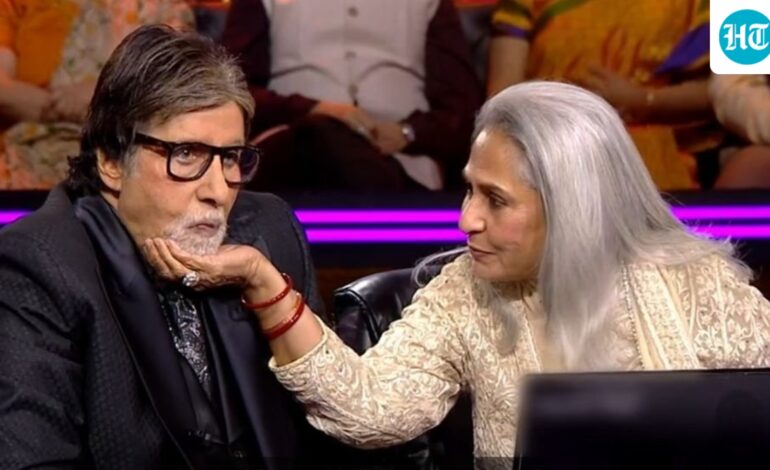 Amitabh Bachchan says he watches late-night matches with headphones to avoid disturbing Jaya Bachchan