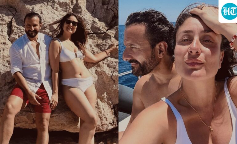 Kareena Kapoor takes fans back to her Tashan romance with husband Saif Ali Khan with unseen pics on his birthday
