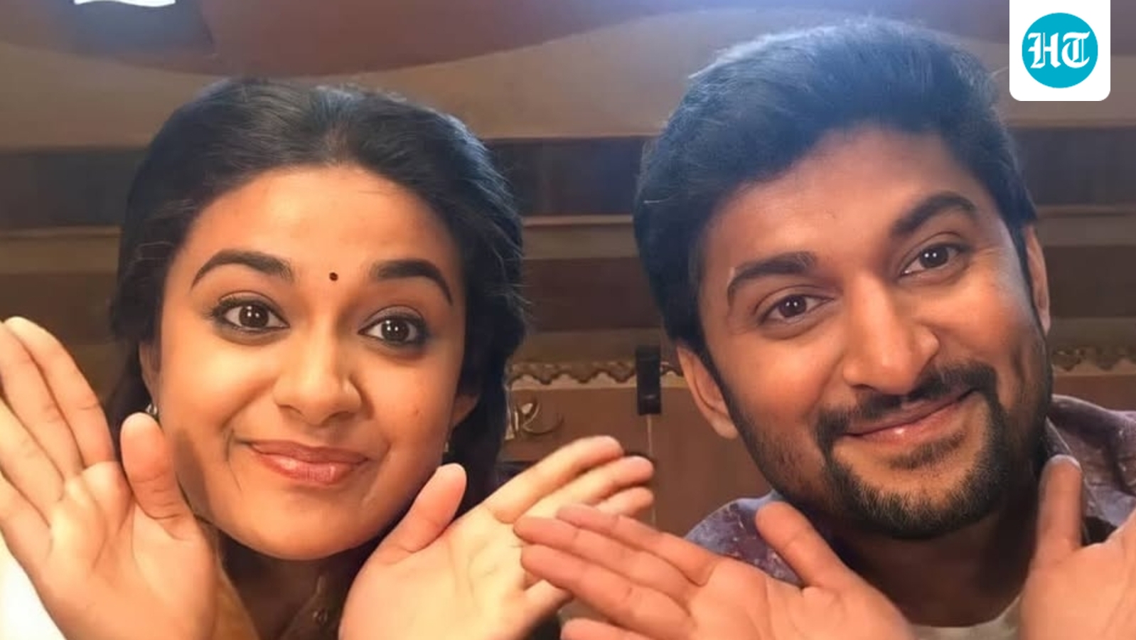 Keerthy Suresh has ‘chinna correction’ to claim of her dancing in Nani’s The Paradise due to no ‘substantial roles’