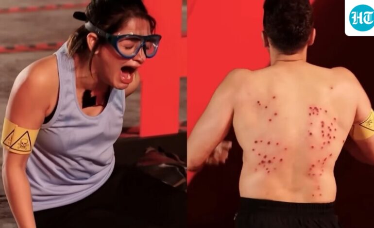 ‘Kya paagalpan hai ye’: Contestants tortured with rubber bullets on Khatron Ke Khiladi, internet calls it unacceptable