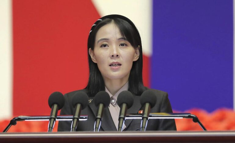 North Korea’s Kim Yo Jong warns of new military options over Japan’s strike capabilities