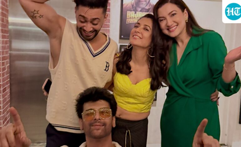 Gauahar Khan shares photo with Zaid Darbar and ex Kushal Tandon after The Alliance finale; fans say, ‘friendship wins’