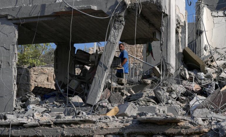 Israeli airstrike on southern Lebanon kills 7 people, Lebanese state media say