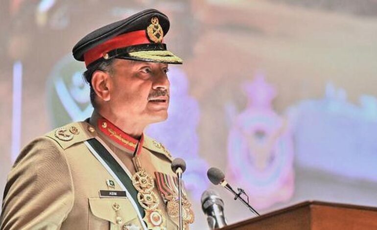 Pakistan Army Chief says Balochistan militants are ‘foreign proxies’