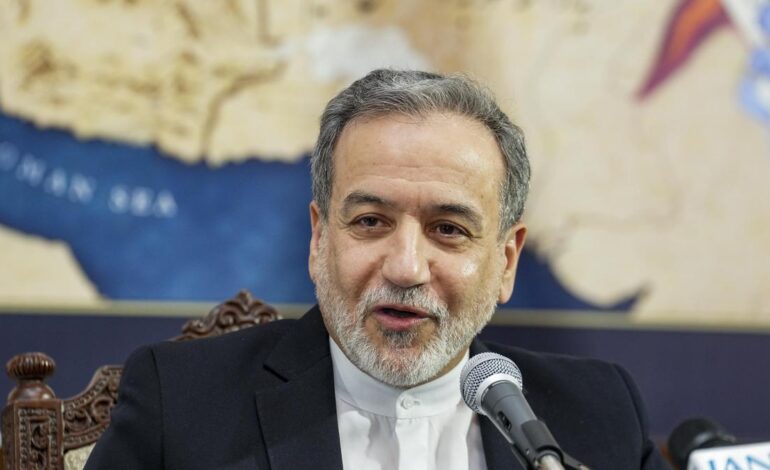 Pakistan invites Iranian FM Araghchi for talks amid renewed U.S.-Iran tensions
