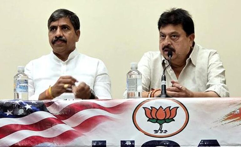 People tired of BRS, Congress, turning to BJP, says Ramchander Rao to US supporters