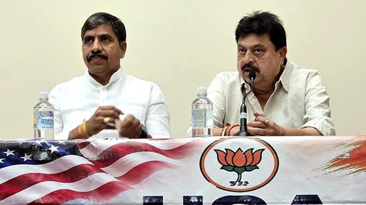 People tired of BRS, Congress, turning to BJP, says Ramchander Rao to US supporters