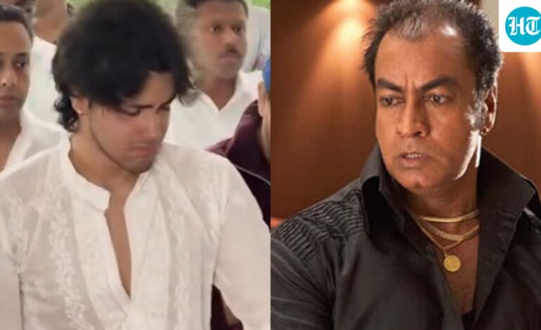Pradeep Rawat’s son breaks down in tears at funeral, recalls actor’s final moments: ‘Saw doctors giving him CPR’