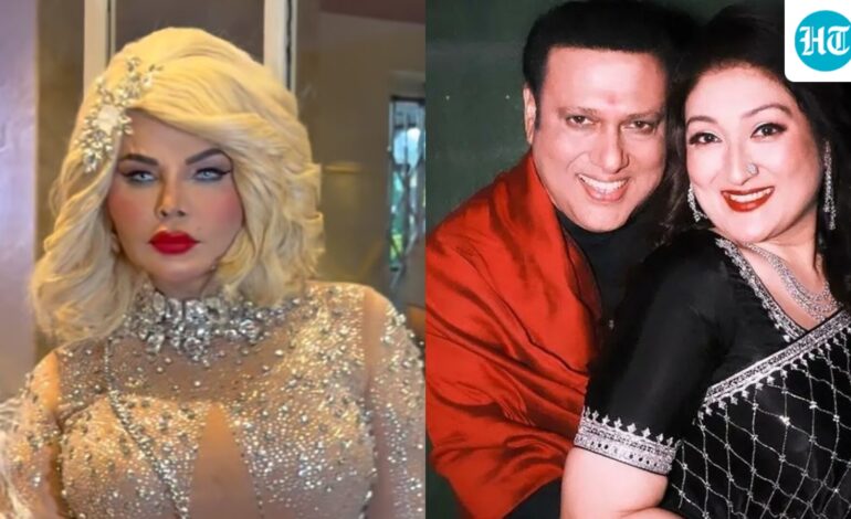 ‘Aap 200 crore pe dhyan do’: Rakhi Sawant tells Govinda’s wife Sunita Ahuja amid divorce drama and affair allegations