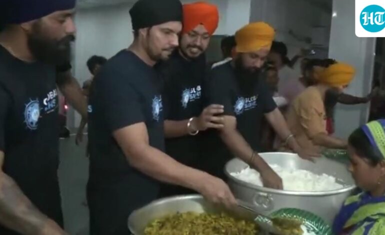 Randeep Hooda reaches Assam to take part in flood relief efforts, serves food to displaced at langar: ‘It is our duty’