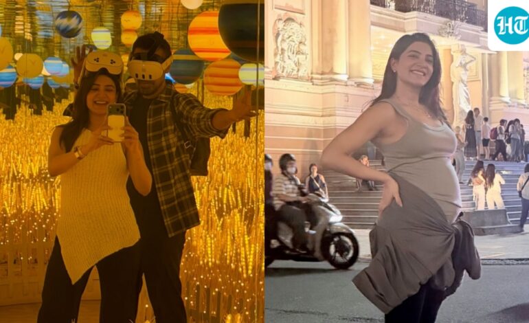 Mom-to-be Samantha Ruth Prabhu enjoys dinner dates with husband Raj Nidimoru on babymoon; her baby bump steals hearts