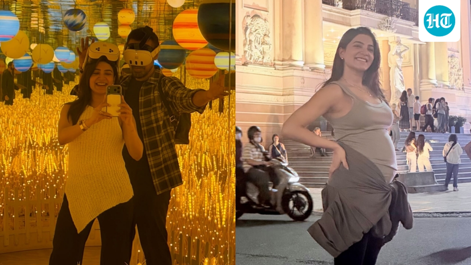 Mom-to-be Samantha Ruth Prabhu enjoys dinner dates with husband Raj Nidimoru on babymoon; her baby bump steals hearts