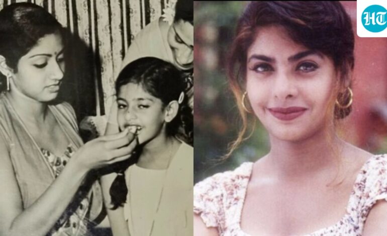 Sridevi’s niece Maheswari posts unseen pictures of her ‘Pappakka’ on her 63rd birth anniversary. Watch