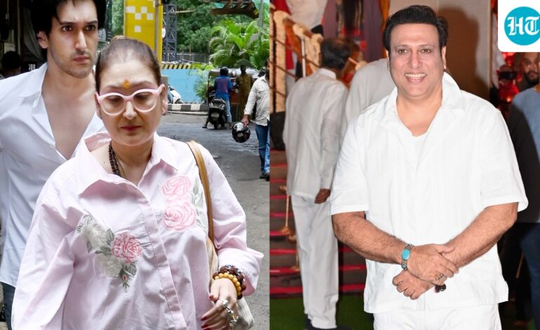 Exclusive | Sunita Ahuja withdraws divorce case against husband Govinda: His team confirms