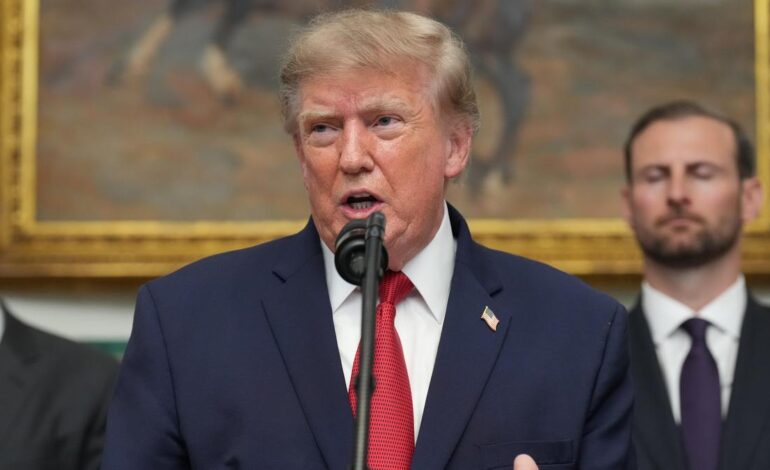 Trump threatens economic punishment on ‘any country’ helping Iran