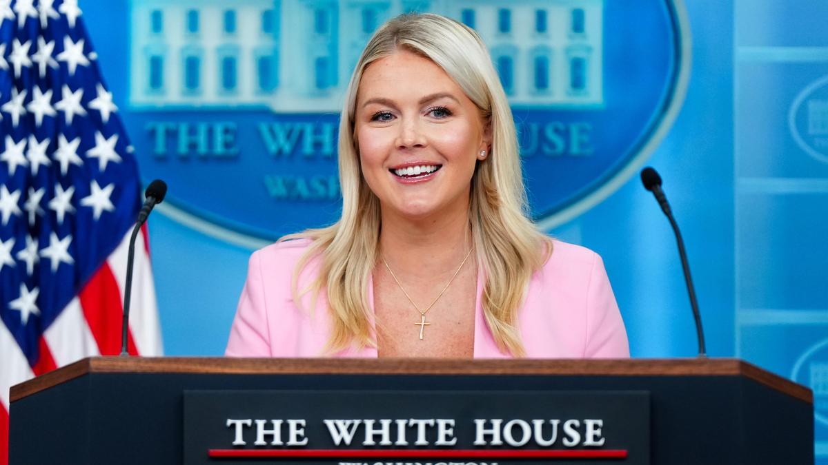 White House press secretary Karoline Leavitt, youngest person to hold role, to leave at month’s end