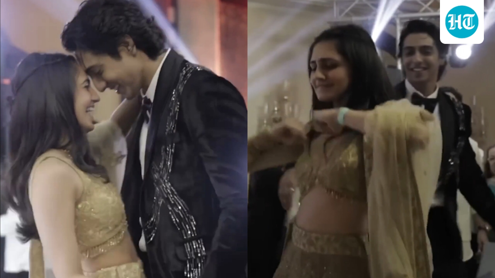 Ahaan Panday dances with Musafir Cafe star Vedika Pinto in old video: ‘Better chemistry than him and Aneet Padda’
