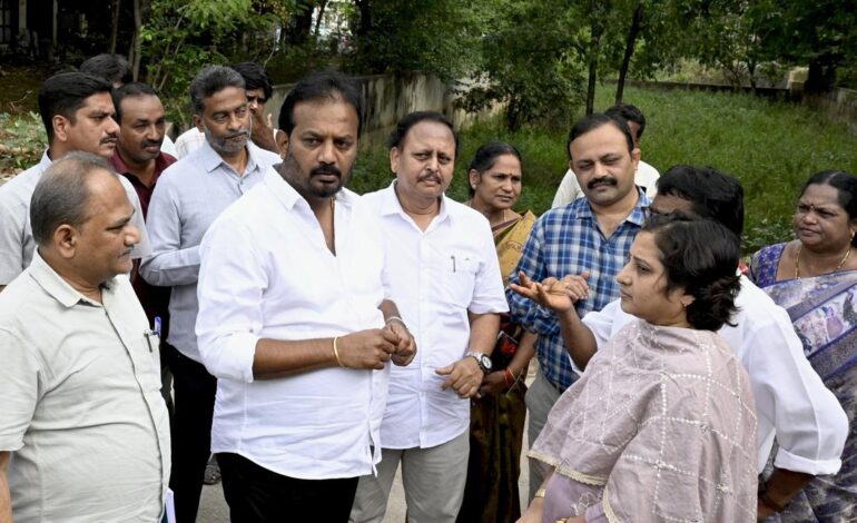 TUDA, TMC get down to ‘flood-proof’ Tirupati