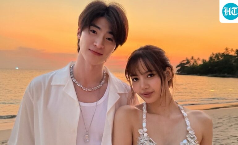 Blackpink’s Lisa sparks dating rumours with Thai actor Blue Pongtiwat