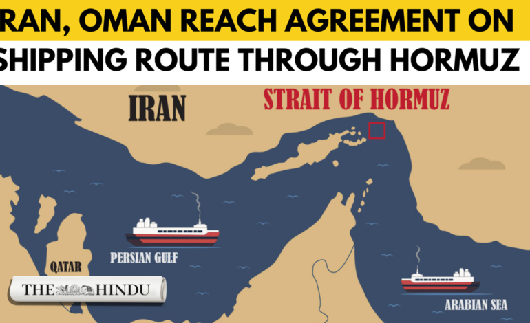 Watch: Iran , Oman reach understanding on shipping route through Strait of Hormuz