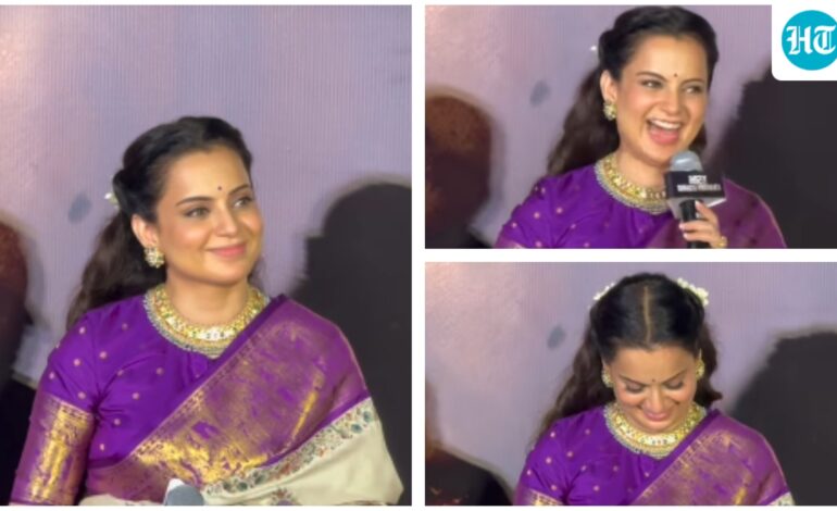 Internet loves the softer side of Kangana Ranaut as she blushes after being called ‘sundar’